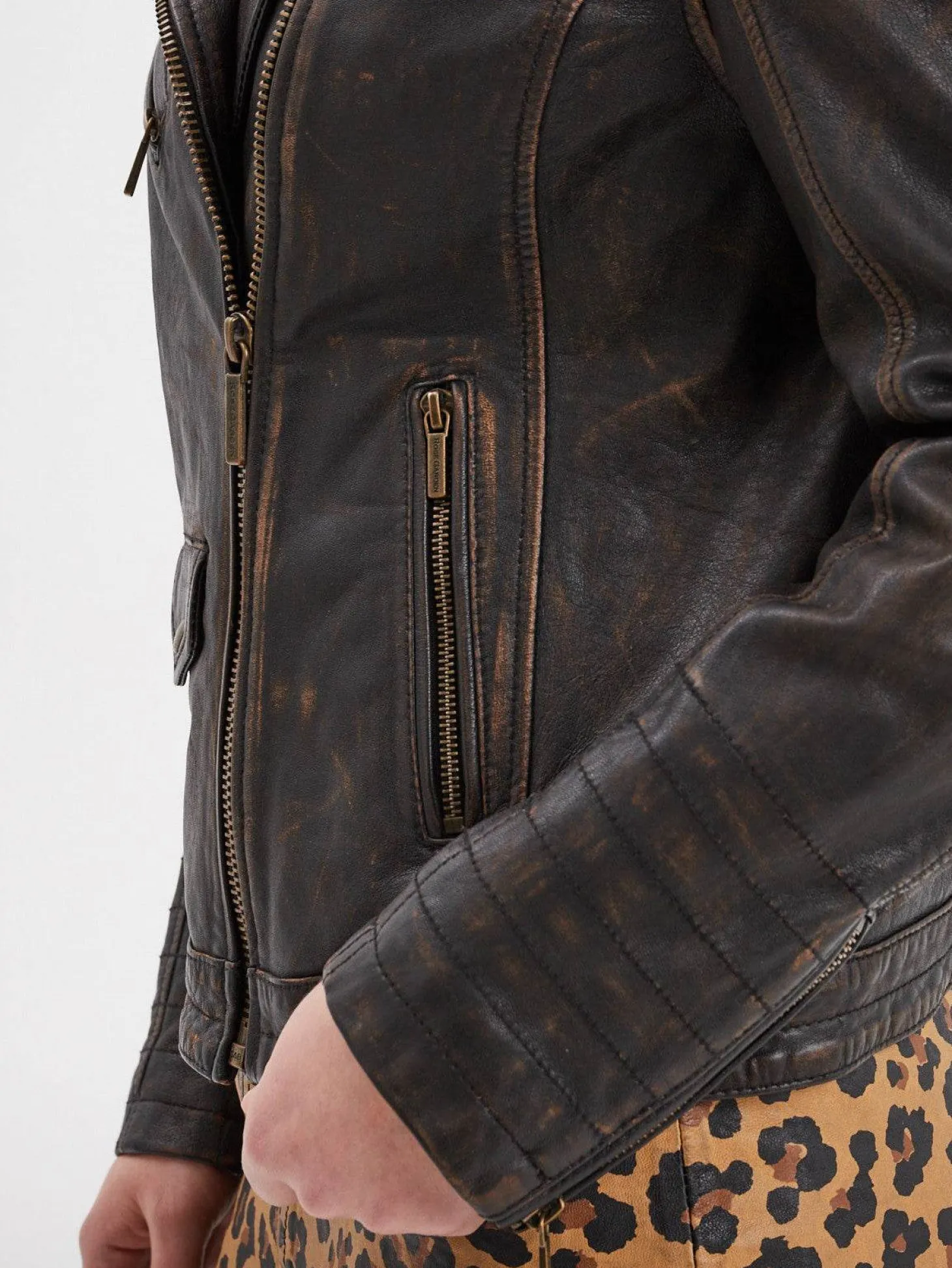 Carmen - Blouson cuir femme