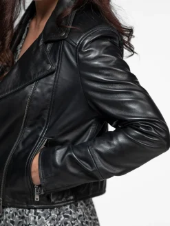 Cindy - Blouson cuir femme