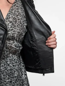 Cindy - Blouson cuir femme