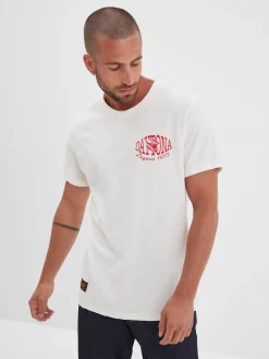 Clarkia - T-shirt moto homme