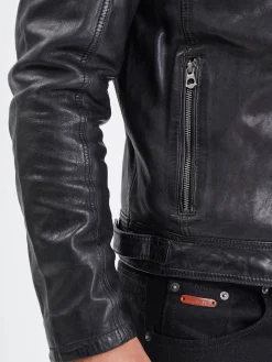 Collins - Blouson cuir homme