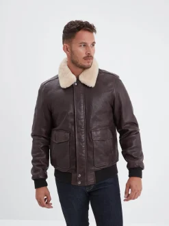 Corsair - Blouson aviateur cuir homme