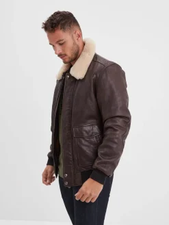 Corsair - Blouson aviateur cuir homme