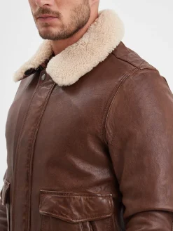 Corsair - Blouson aviateur cuir homme