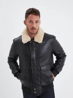 Corsair - Blouson aviateur cuir homme
