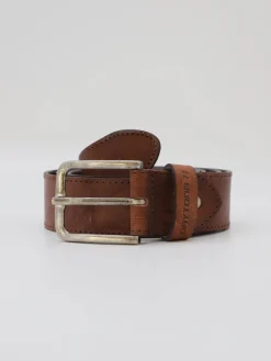 D12 - Ceinture cuir marron homme