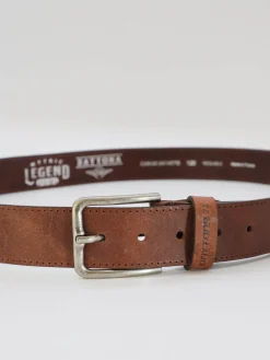 D12 - Ceinture cuir marron homme