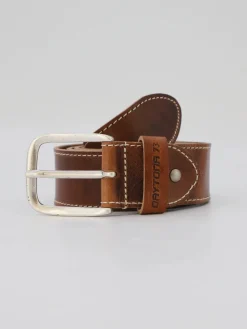 D13 - Ceinture cuir marron homme