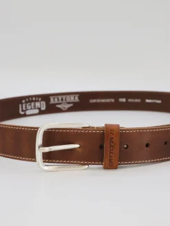 D13 - Ceinture cuir marron homme
