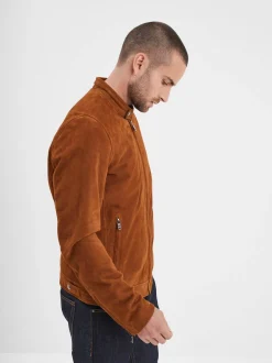 Delf - Veste en daim homme