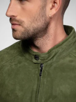 Delf - Veste en daim homme