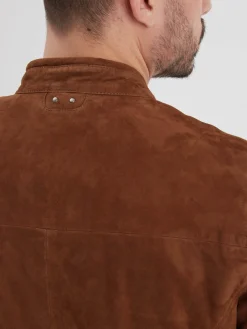 Delf - Veste en daim homme
