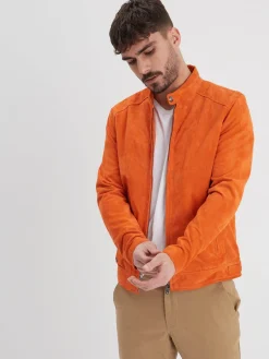 Delf - Veste en daim homme