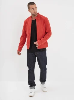 Delf - Veste en daim homme