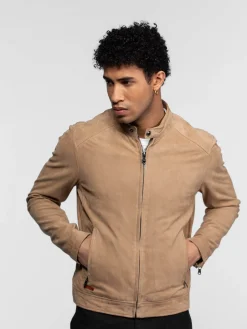 Delf - Veste en daim homme