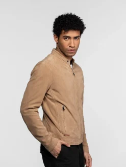 Delf - Veste en daim homme