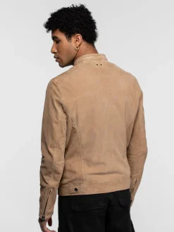 Delf - Veste en daim homme