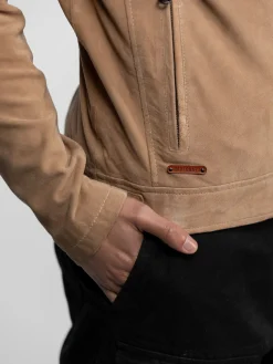 Delf - Veste en daim homme