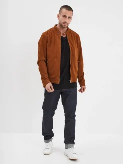 Delf - Veste en daim homme