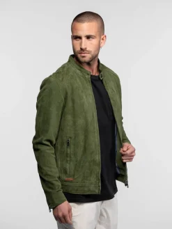 Delf - Veste en daim homme
