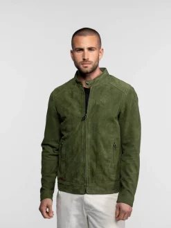 Delf - Veste en daim homme
