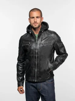 Diego - Blouson cuir von dutch