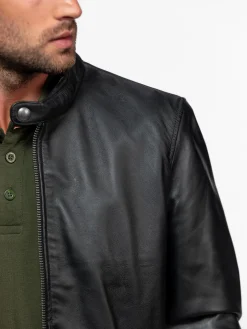 Dilkon - Blouson cuir motard