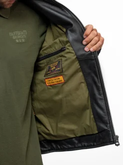Dilkon - Blouson cuir motard