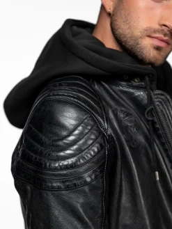 Dodds - Blouson motard capuche