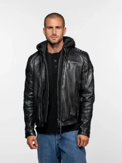 Dodds - Blouson motard capuche