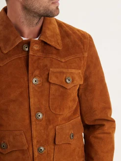 Douglas - Veste cuir de buffle