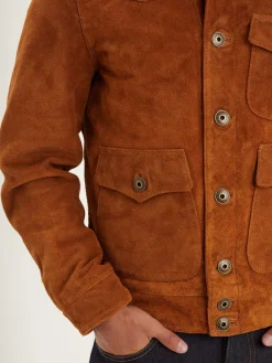 Douglas - Veste cuir de buffle