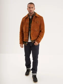 Douglas - Veste cuir de buffle