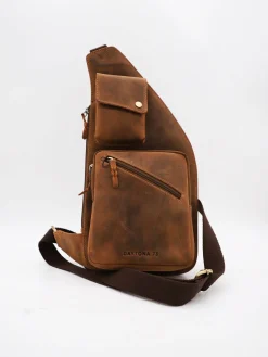 Dta73 m1 - Sacoche en cuir homme
