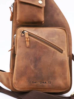 Dta73 m1 - Sacoche en cuir homme