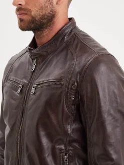 Dustin - Blouson cuir homme