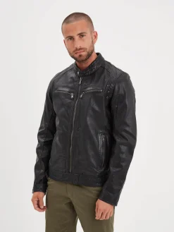 Dustin - Blouson cuir homme