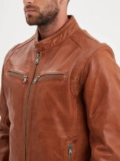 Dustin - Blouson cuir homme