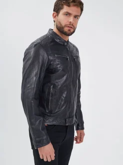 Dustin - Blouson cuir homme