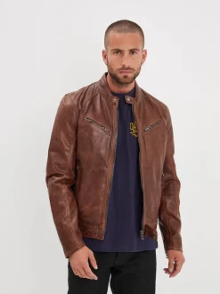 Dustin - Blouson cuir homme