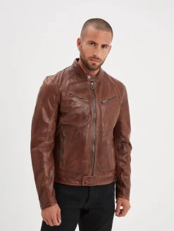 Dustin - Blouson cuir homme