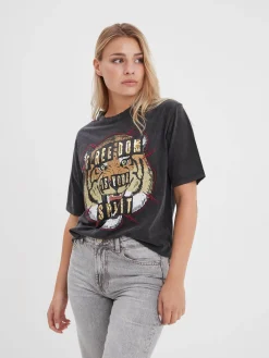 Eleanor - T-shirt tigre rock femme