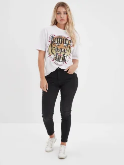 Eleanor - T-shirt tigre rock femme