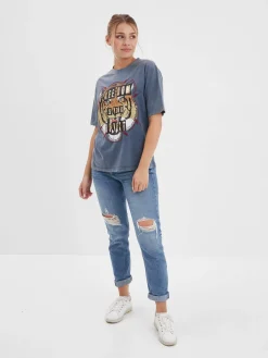 Eleanor - T-shirt tigre rock femme