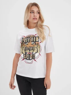 Eleanor - T-shirt tigre rock femme