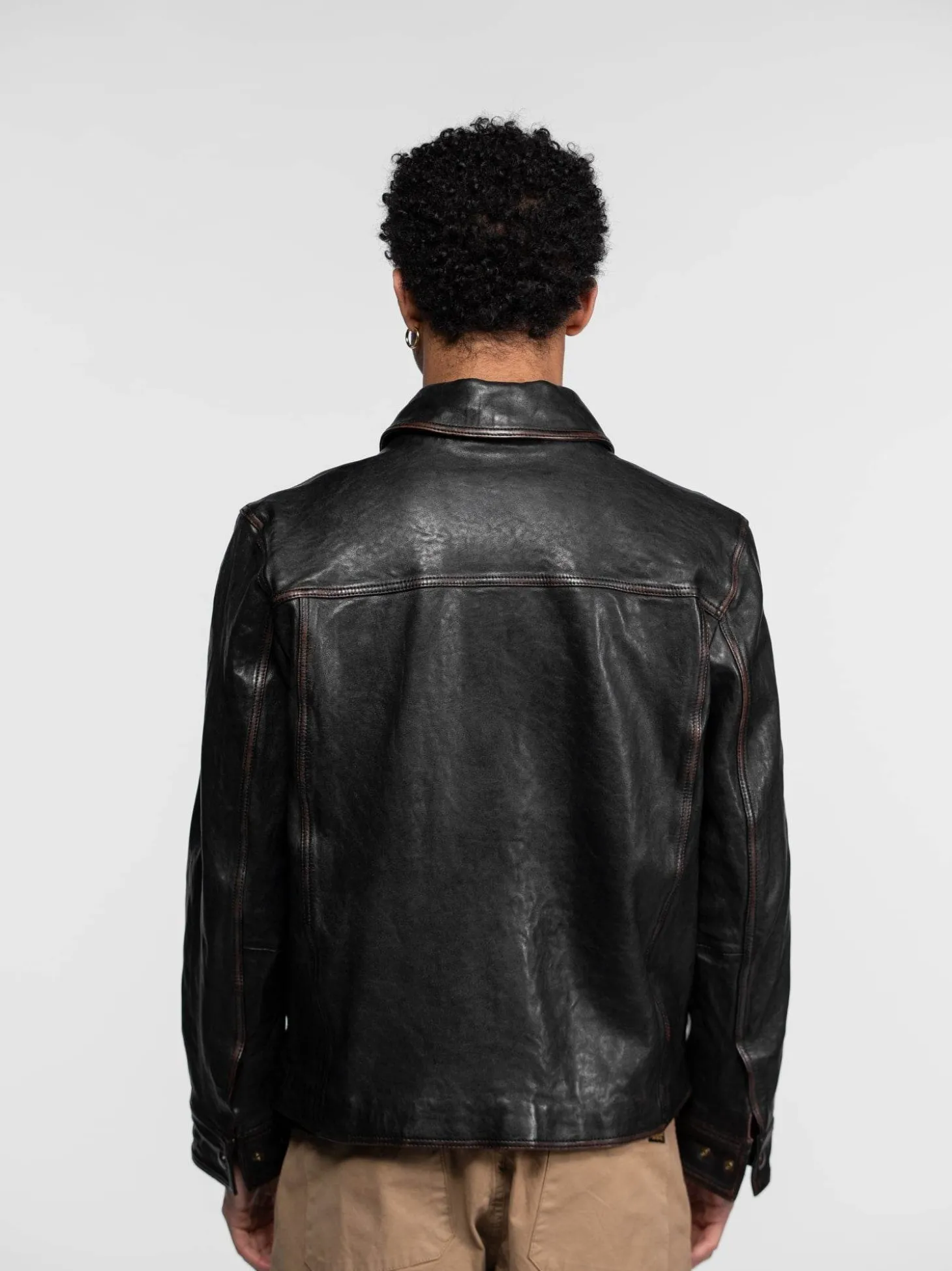 Elmer - Blouson cuir vintage