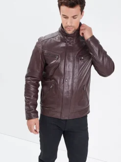 Falconero - Blouson cuir homme