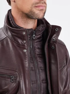 Falconero - Blouson cuir homme