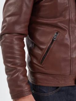 Falconero - Blouson cuir homme