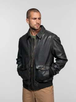 Ferber - Blouson cuir vintage